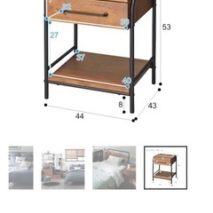 1/20迄　サイドテーブルの画像