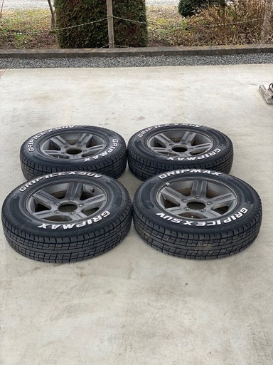 ジムニー用スタッドレスタイヤ (ヒロ) 沼田のタイヤ、ホイールの中古