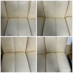 ※3脚セット 1人掛け ボックスソファーの画像