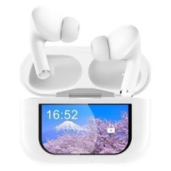 ☆Szwdo☆ Bluetooth5.4 ワイヤレスイヤホン多機能タッチスクリーン ANC ENCの画像