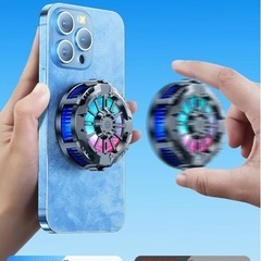 スマホ 急速冷却 冷却ファン ペルチェ素子 3秒 クリップ式2way 静音 スマホクーラー 磁気式の画像