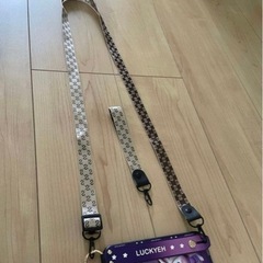 新品iPhone15pro 携帯ケース おしゃれ落下防止ベルト付きケースベルト付の画像