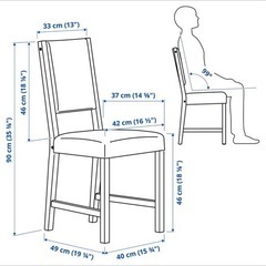 椅子（IKEA STEFAN）の画像