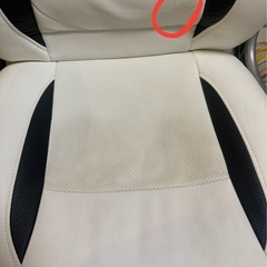 ハイバックデスクチェア　オフホワイト　の画像