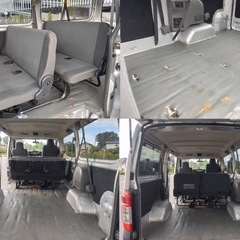 諸経費0円!!平成26年式 NV350 キャラバン 4WD DXロングターボ 9人乗 キ-レス ナビ 地デジ ETC リアヒ-タ-/ク-ラ- 4ナンバ- 車検令和8年10月の画像