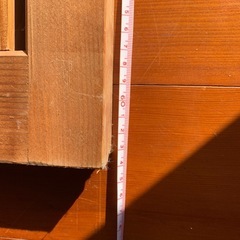 【引渡完了】木製引き戸　二枚セットの画像