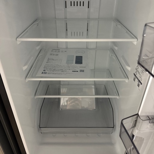 【富山市内配送設置無料！】【153L】【2025年製】2ドア冷蔵庫　東芝　GR-W15BS