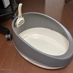 未使用 猫用 トイレ  Richellの画像