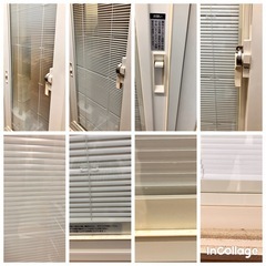 【引取専用価格】内窓　ブラインド内蔵　ホワイトの画像