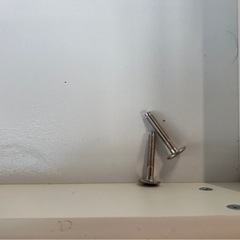 大阪引取限定　チェスト　ホワイト　レール付き　洋タンスの画像