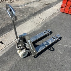 Bishamon ビシャモン オールステンレス ハンドリフト 1.5t 動作良好 引取限定の画像