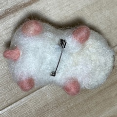 ハムスターブローチアクセサリーの画像