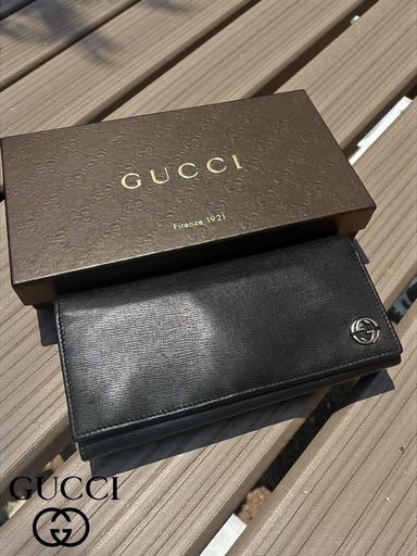 GUCCIグッチ　長財布　インターロッキングG