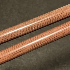 〈無料〉 突っ張り棒  つっぱり 伸縮ポール　木目調 2本の画像