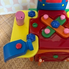 【部品欠品なし】アンパンマン はじめての大工さんセット 収納ボックス付きの画像