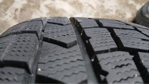 プリウス外し　195/65R15 2024年製　ダンロップ　スタッドレスホイール付き4本セット
