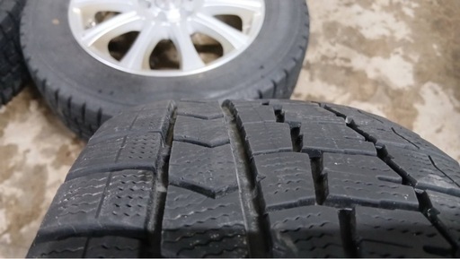 プリウス外し　195/65R15 2024年製　ダンロップ　スタッドレスホイール付き4本セット
