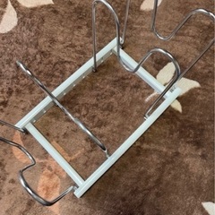 フライパン置き フライパンラック 収納 キッチン 整理整頓の画像