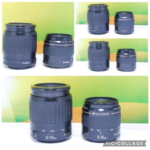 初心者おすすめCanon kiss X3 ダブルレンズセット お買い得品 スマホ