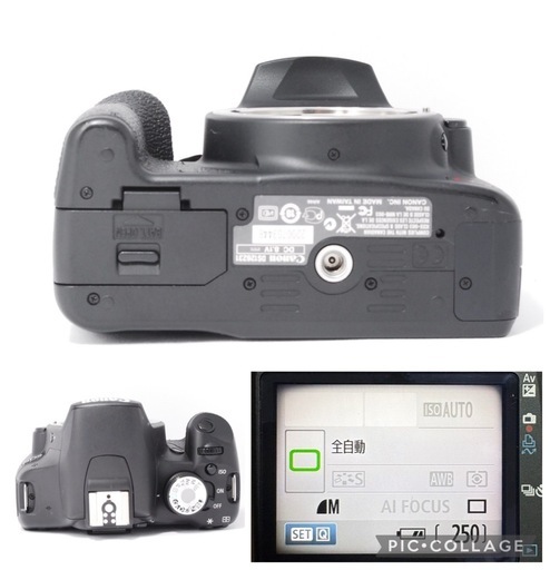 初心者おすすめCanon kiss X3 ダブルレンズセット お買い得品 スマホ