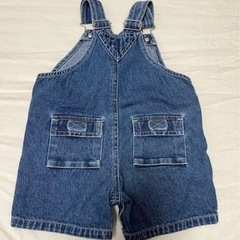 GAPデニムオーバーオール ベビーの画像