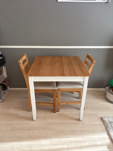 IKEA LERHAMN ダイニングテーブル・椅子セット IKEA LERHAMN ダイニングテーブル・椅子セット 販売済み IKEA