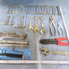 【工具】スパナ、モンキーレンチ、メガネレンチレンチ他の画像