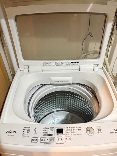 AQUA全自動洗濯機/7kg/2022年製