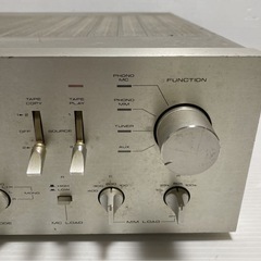 PIONEER パイオニア STEREO AMPLIFIER ステレオアンプ Model A-700 通電のみ確認済み アンプ オーディオ機器 音響機器 レトロ 現状の画像