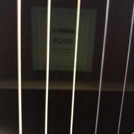 ほぼ新品！YAMAHA、FG820アコースティックギター