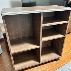 収納カート SYR-6026 ブラウン　