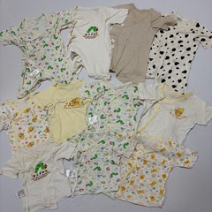 新生児肌着セット　はらぺこあおむし　ベビープーさんの画像