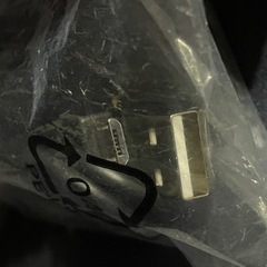 新品未使用未開封 USB ケーブル 黒の画像