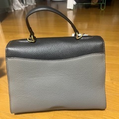 韓国製ハンドバッグブラックの画像