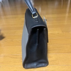 韓国製ハンドバッグブラックの画像