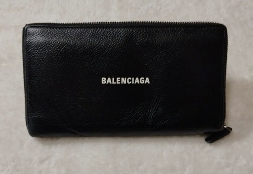 BALENSIAGA ラウンドファスナー長財布