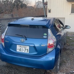 トヨタアクア　S2013の画像