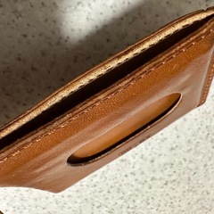 本革小銭入れの画像