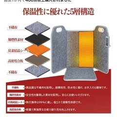 【受け渡し予定】ホットカーペット　足元用の画像