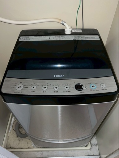 (運搬費込)(即日、深夜OK)Haier 2019年製5.5kg JW-XP2C55E オシャレ‼️美品✨女性にもオススメ‼️