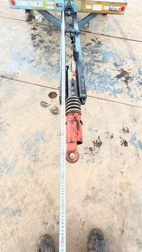 コンバイントレーラー シーソー 荷台 牽引 積載 搬送 荷運び