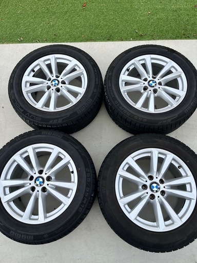  X5 純正ホイール＆スタッドレス4本セット 18インチ