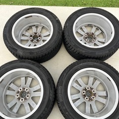 BMW X5 純正ホイール＆スタッドレス4分セット 18インチの画像