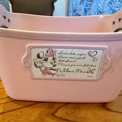 ベビーピンク♡ミニーちゃん　小物入れの画像