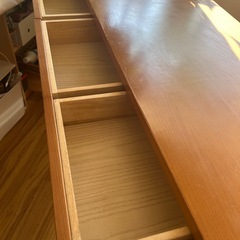 作業用デスク　W1200×D450×H720 引出しありの画像