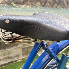 昭和レトロ KSM/Kashima製本革サドル付きの画像