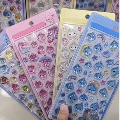 【新品未使用】しずくちゃん　ボンボンドロップシール　6セットコンプリートの画像