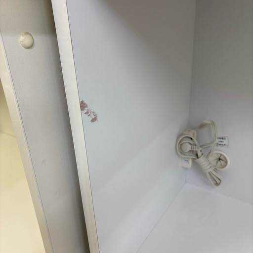 【ジャングル深井店】★3枚扉 食器棚 ホワイト キッチン家具 収納家具 簡易クリーニング済 堺市 深井 【FU3254】