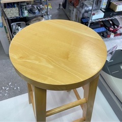 木製　カウンターチェア　チェア　イス　椅子　ダイニングチェア　2脚あり　中古　③の画像