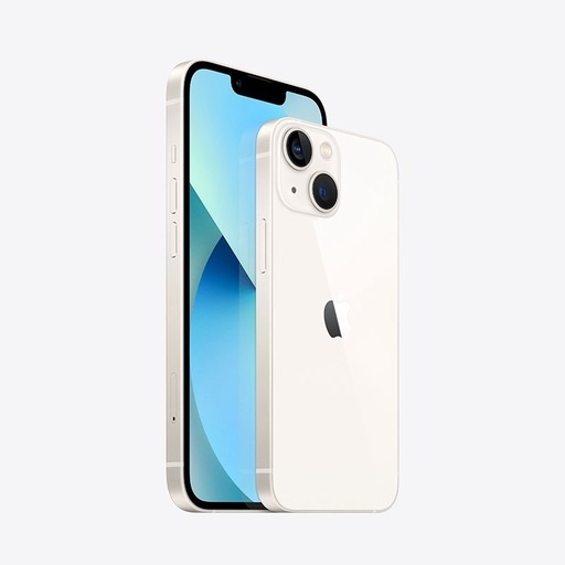 再値下げ)iPhone13 512GB スターライト（白）｜美品・傷なし｜バッテリー87％｜値引き交渉OK